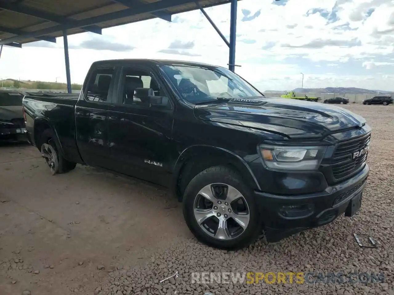 4 Photograph of a damaged car 1C6SRFDT9LN162021 RAM 1500 2020