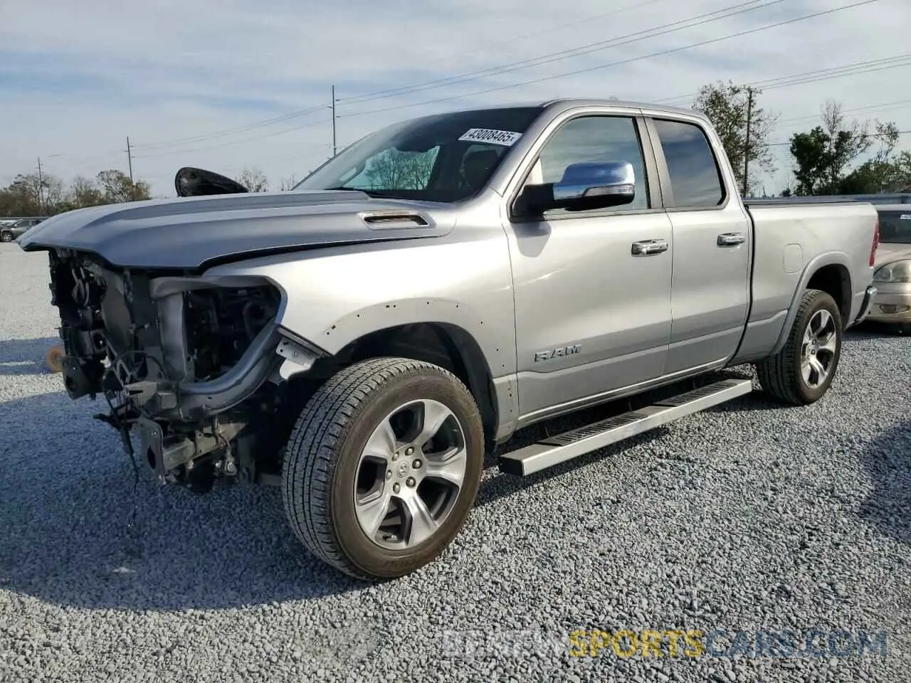 1 Photograph of a damaged car 1C6SRFDTXLN165641 RAM 1500 2020