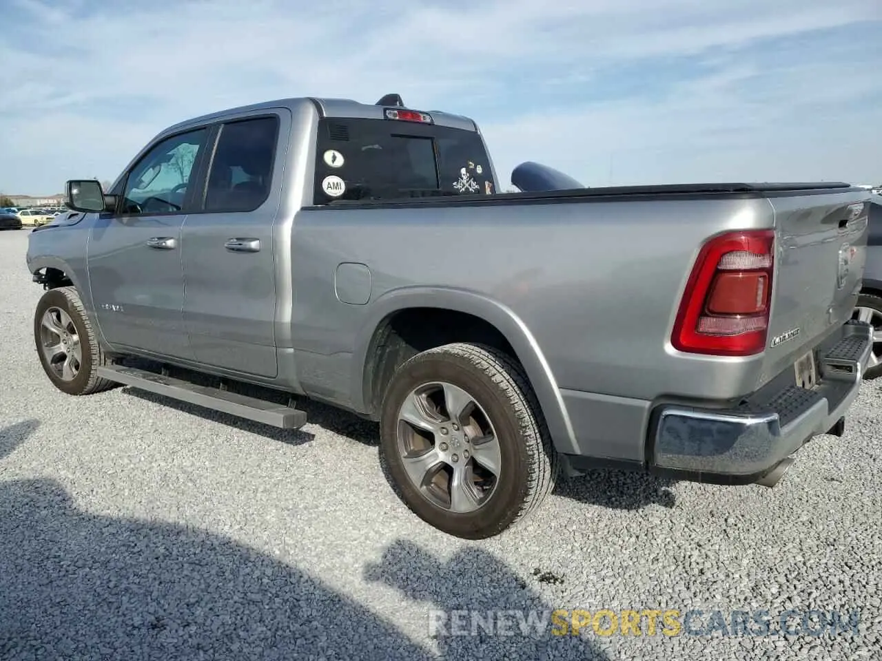 2 Photograph of a damaged car 1C6SRFDTXLN165641 RAM 1500 2020