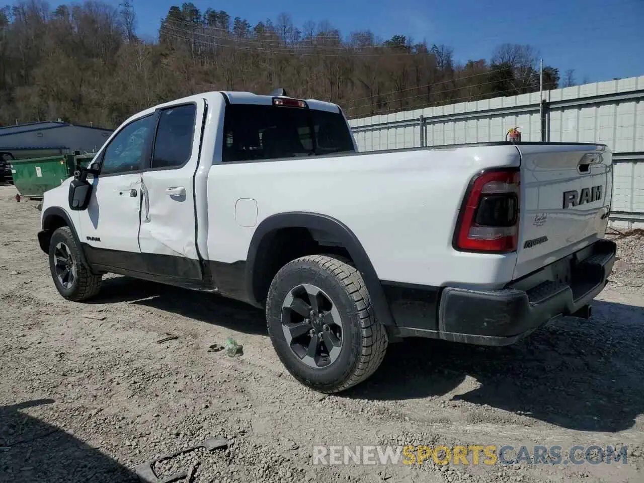 2 Photograph of a damaged car 1C6SRFETXLN322535 RAM 1500 2020