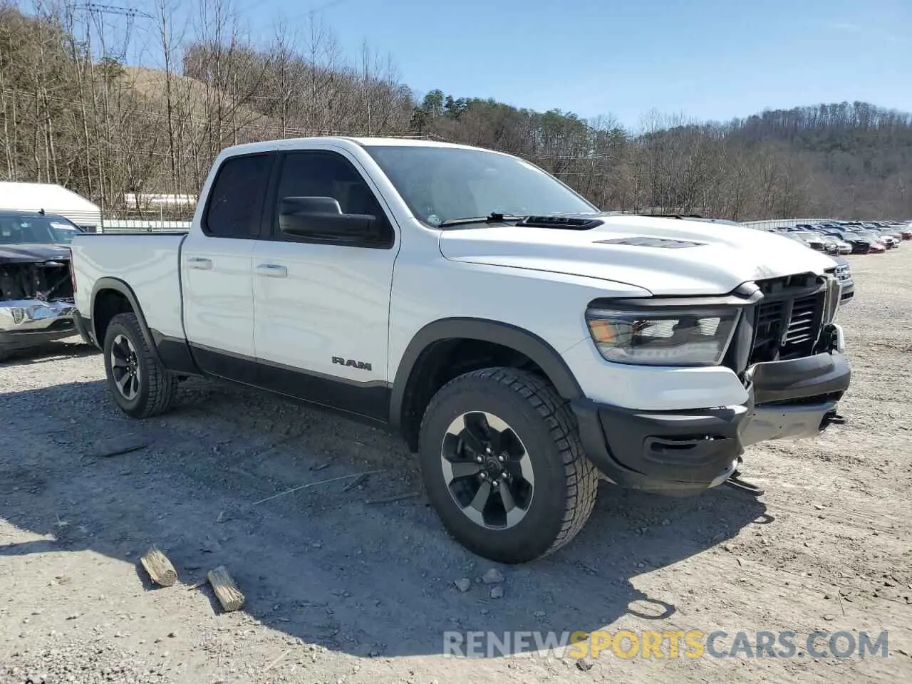 4 Photograph of a damaged car 1C6SRFETXLN322535 RAM 1500 2020