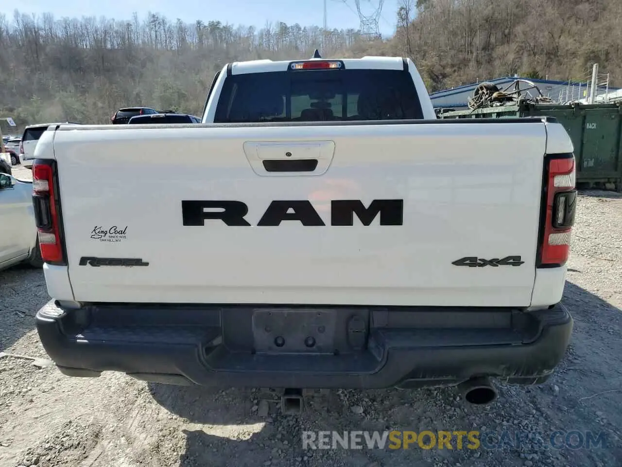 6 Photograph of a damaged car 1C6SRFETXLN322535 RAM 1500 2020