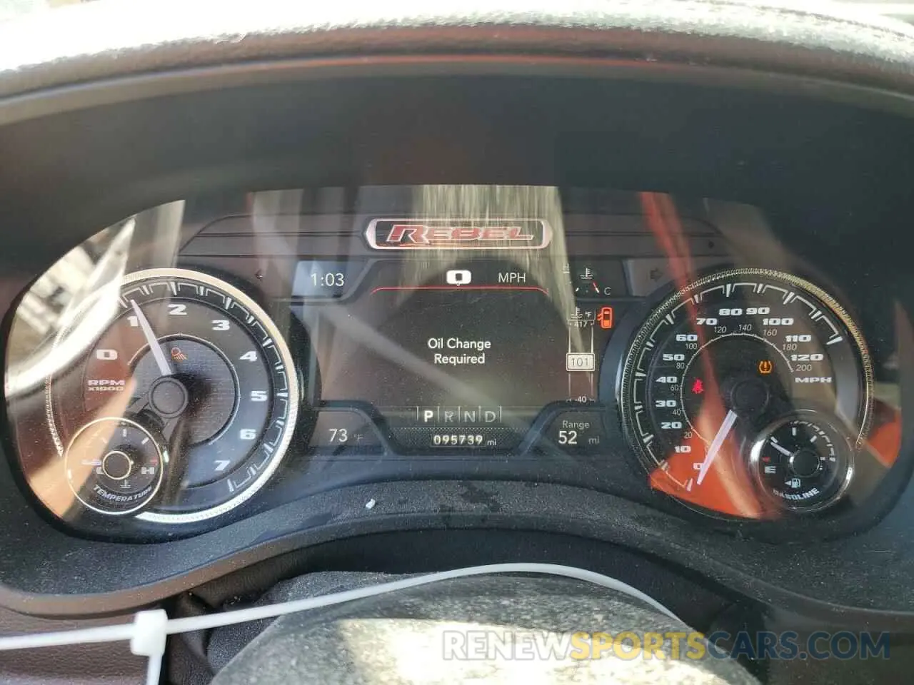 9 Photograph of a damaged car 1C6SRFETXLN322535 RAM 1500 2020