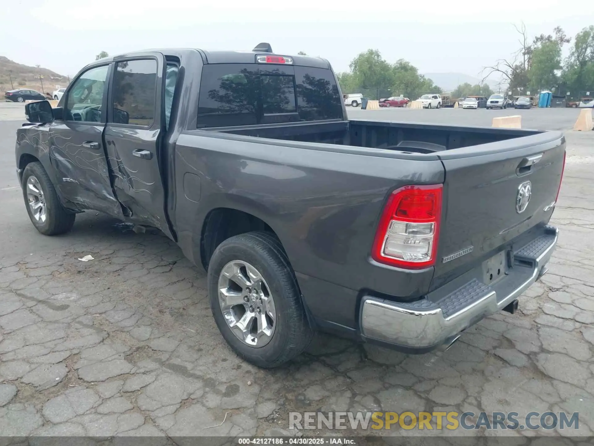 3 Photograph of a damaged car 1C6SRFFM0LN248291 RAM 1500 2020