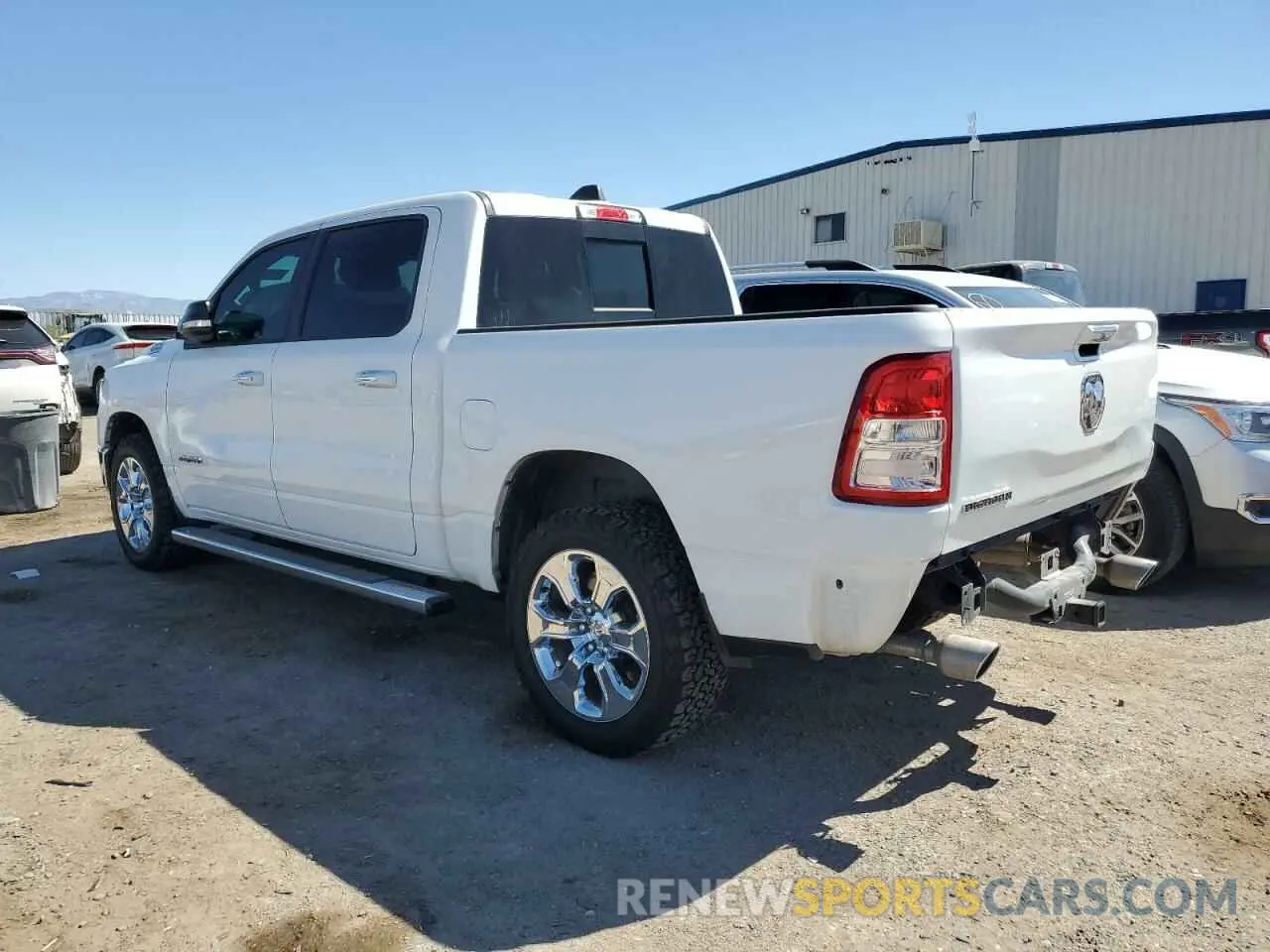 2 Photograph of a damaged car 1C6SRFFMXLN364551 RAM 1500 2020