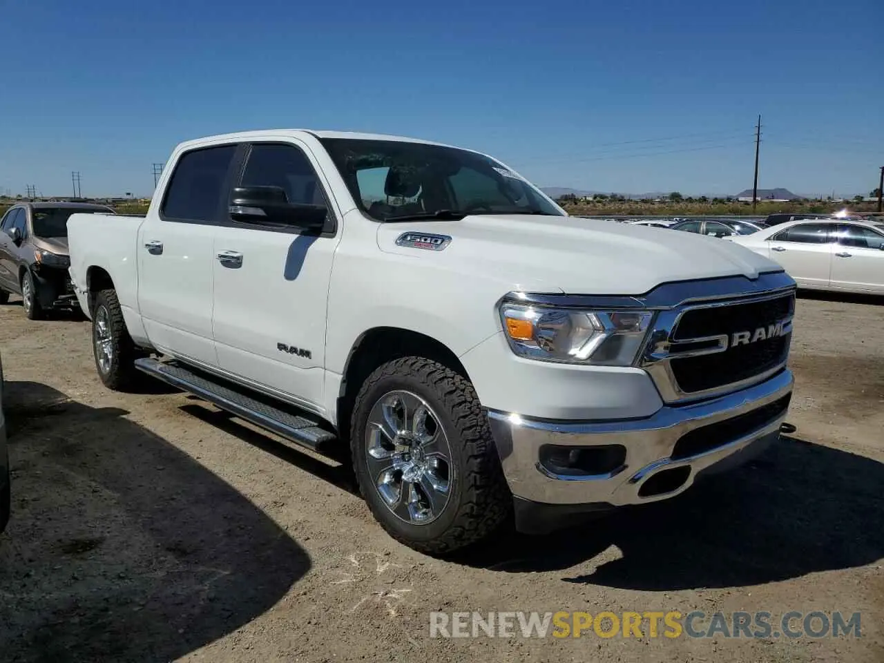 4 Photograph of a damaged car 1C6SRFFMXLN364551 RAM 1500 2020