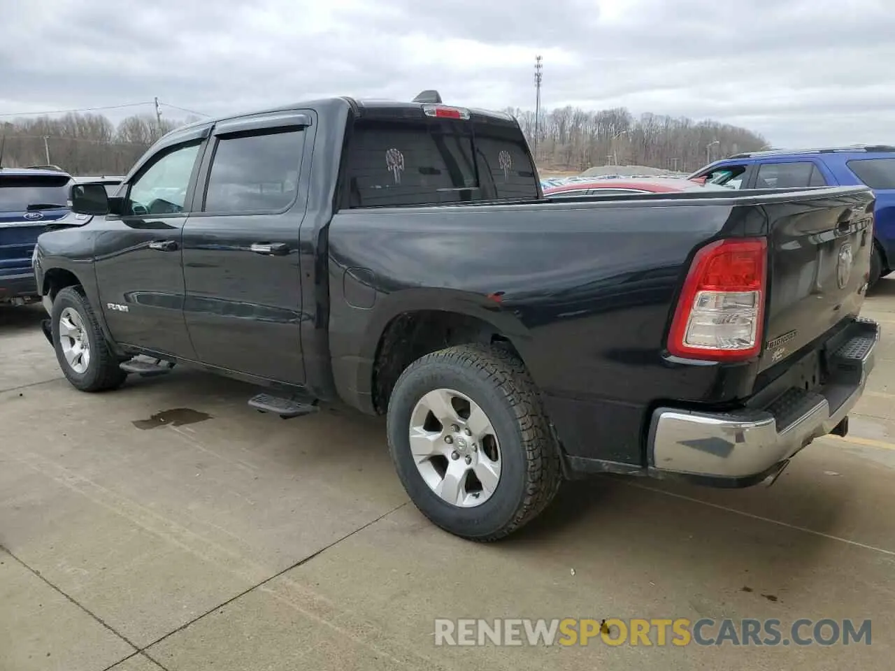 2 Photograph of a damaged car 1C6SRFFT0LN140759 RAM 1500 2020