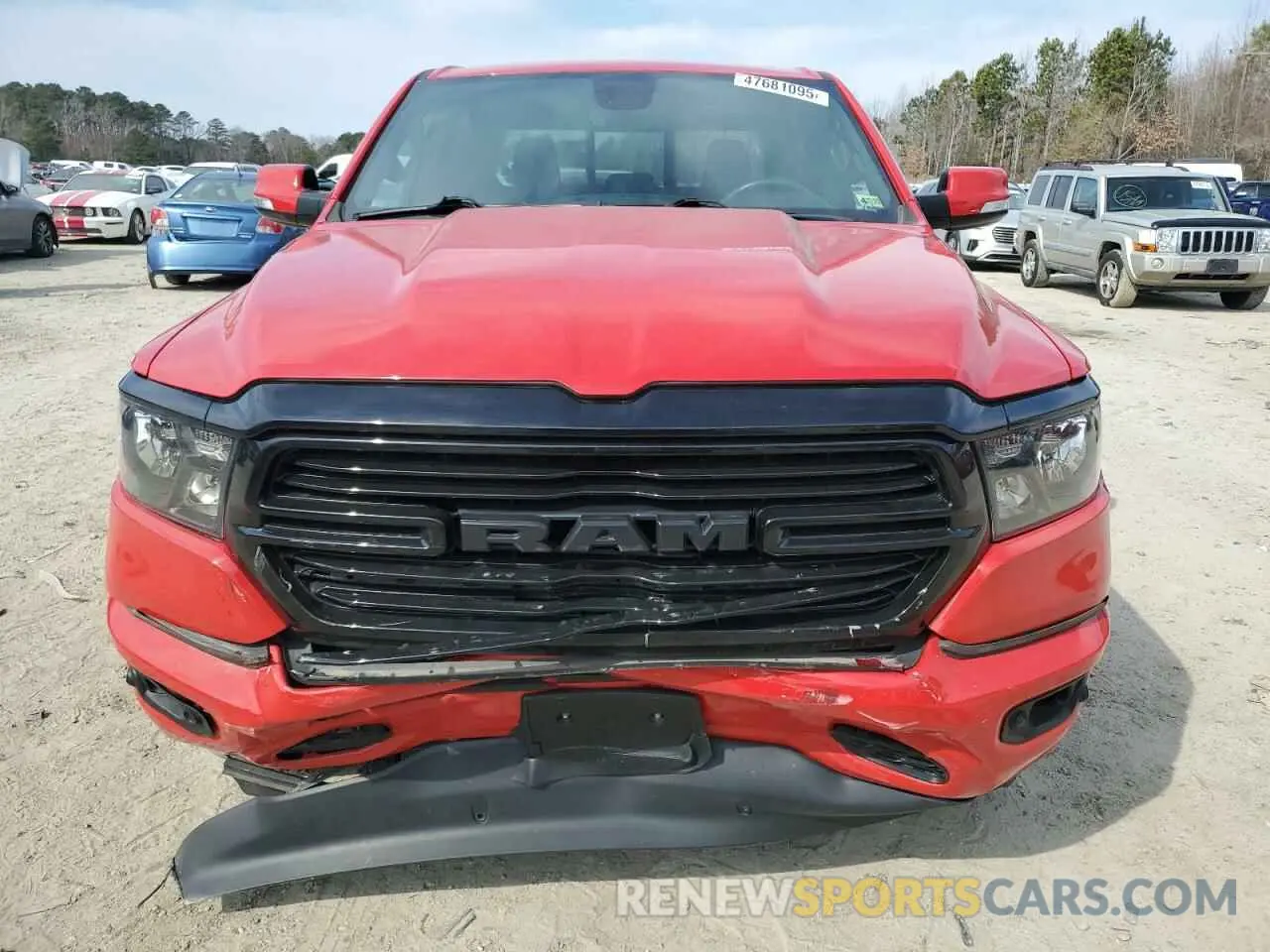 5 Photograph of a damaged car 1C6SRFFT0LN174670 RAM 1500 2020