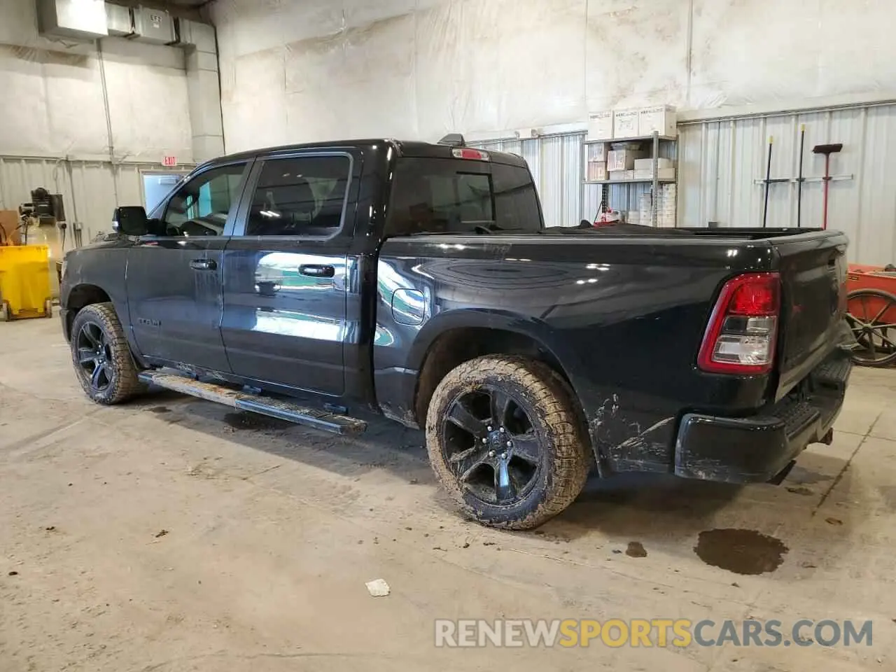 2 Photograph of a damaged car 1C6SRFFT0LN206503 RAM 1500 2020