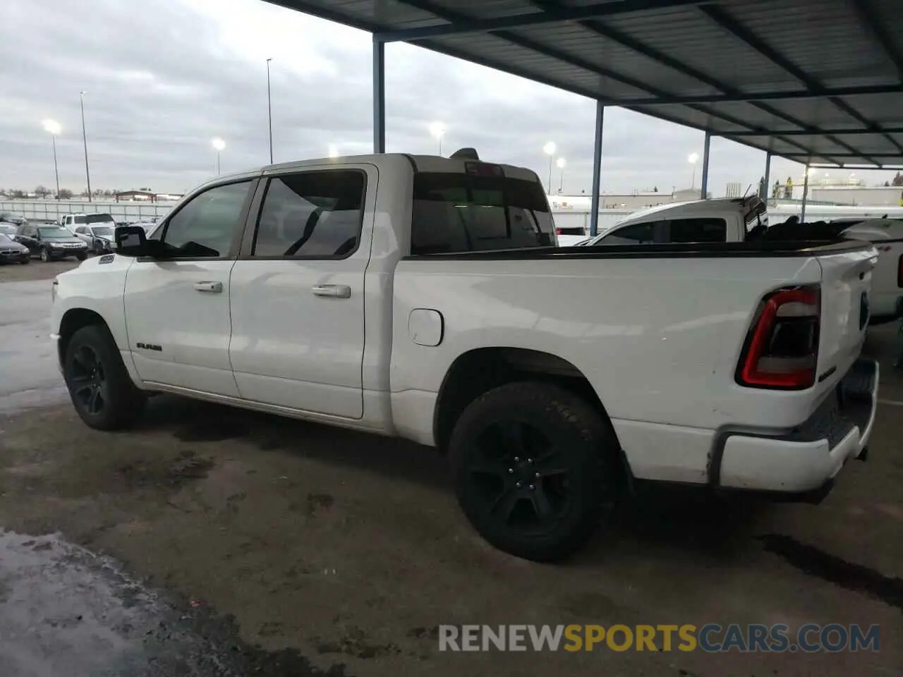 2 Photograph of a damaged car 1C6SRFFT0LN282920 RAM 1500 2020