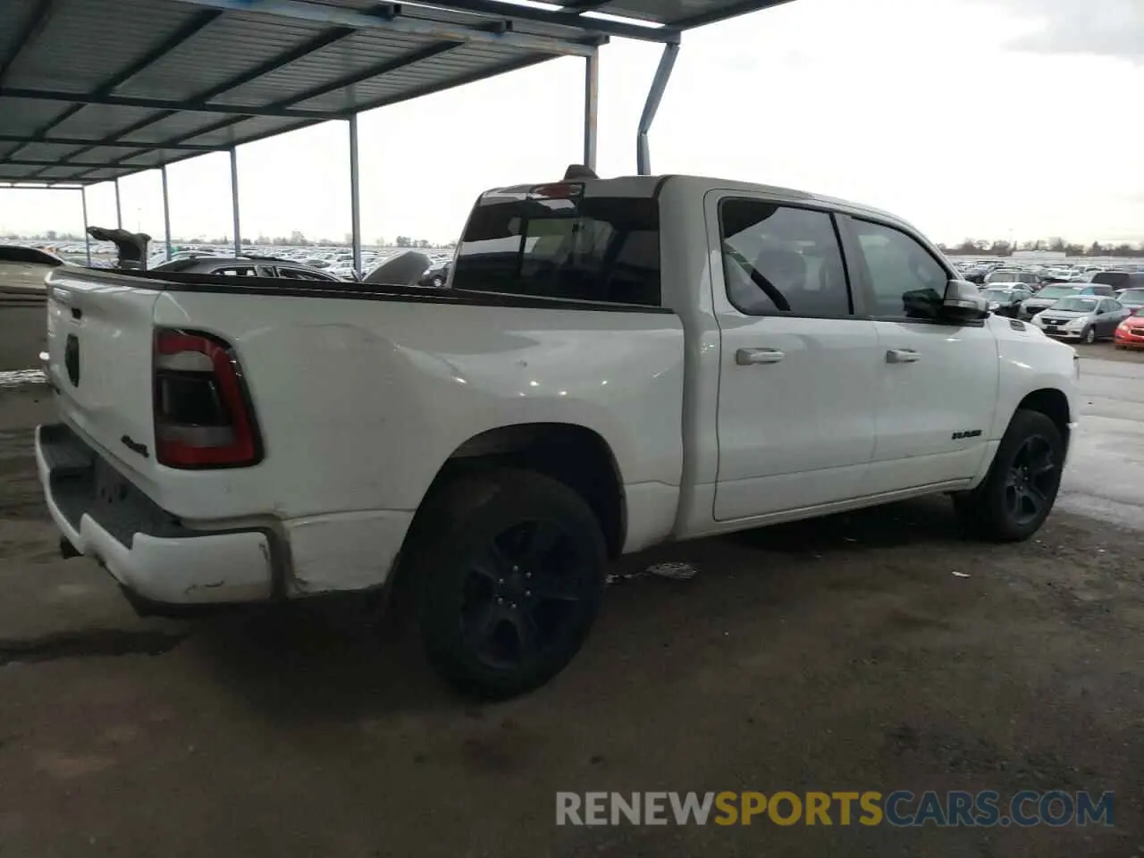 3 Photograph of a damaged car 1C6SRFFT0LN282920 RAM 1500 2020