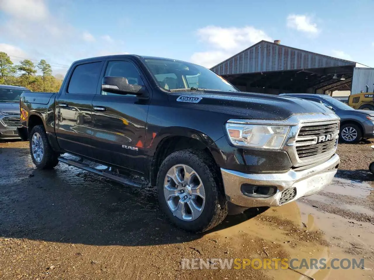 4 Photograph of a damaged car 1C6SRFFT0LN327418 RAM 1500 2020