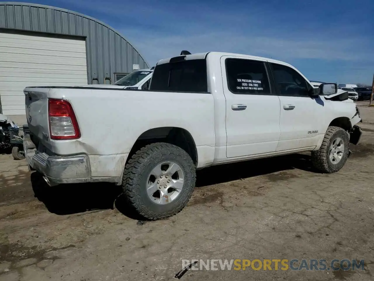 3 Photograph of a damaged car 1C6SRFFT1LN332286 RAM 1500 2020