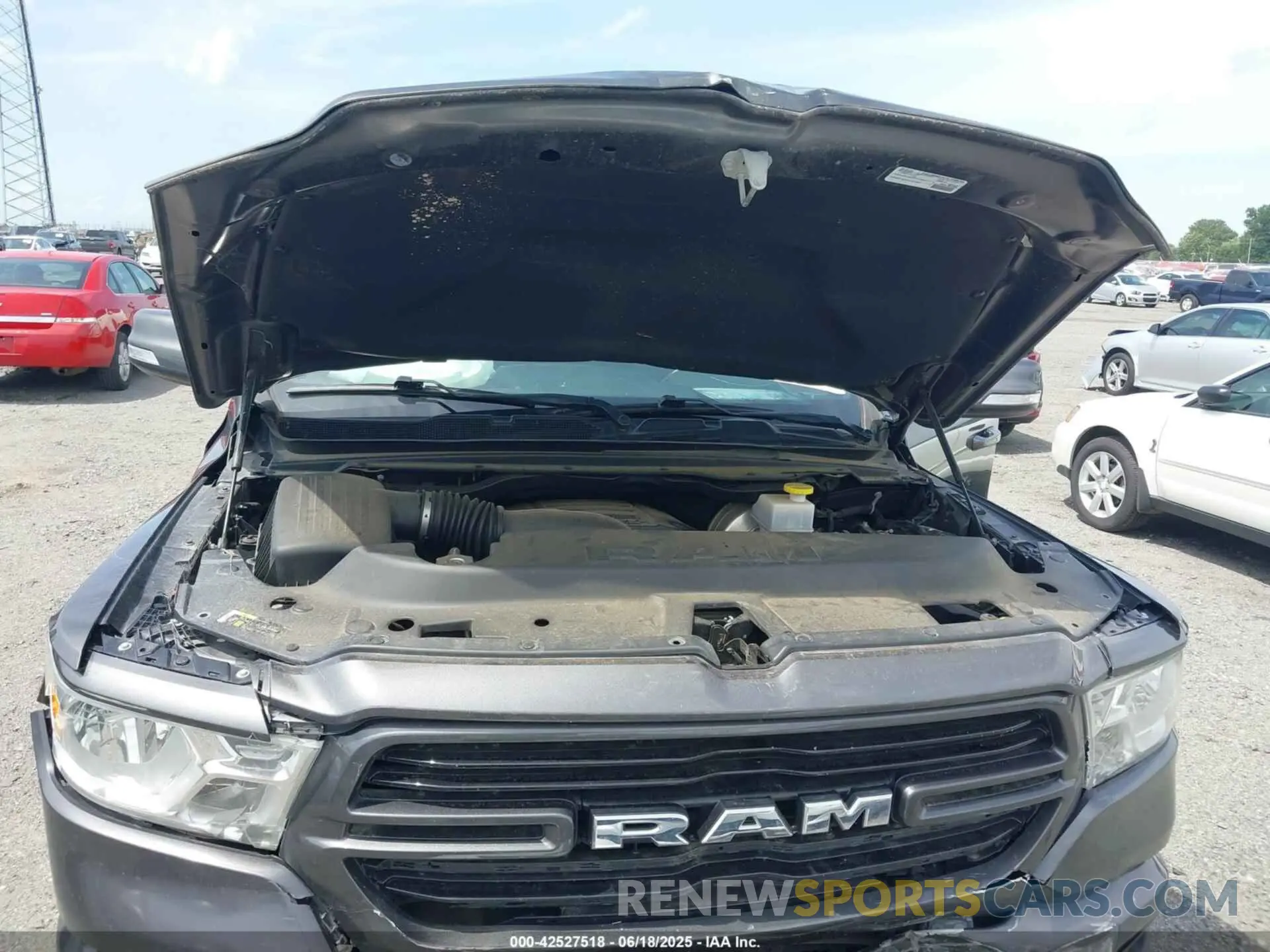 10 Photograph of a damaged car 1C6SRFFT2LN103468 RAM 1500 2020