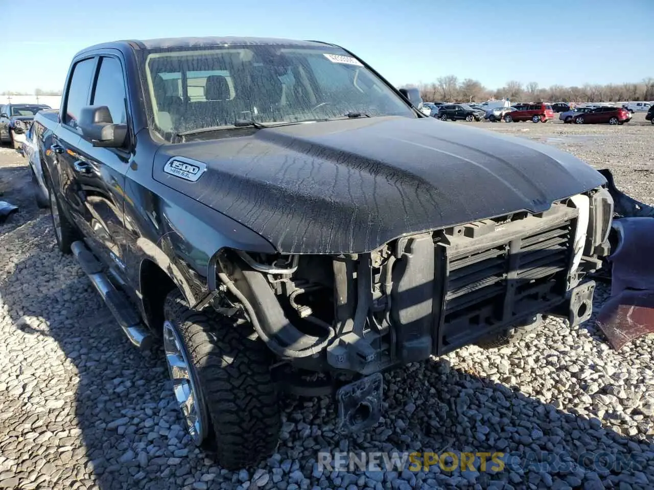 4 Photograph of a damaged car 1C6SRFFT2LN171768 RAM 1500 2020