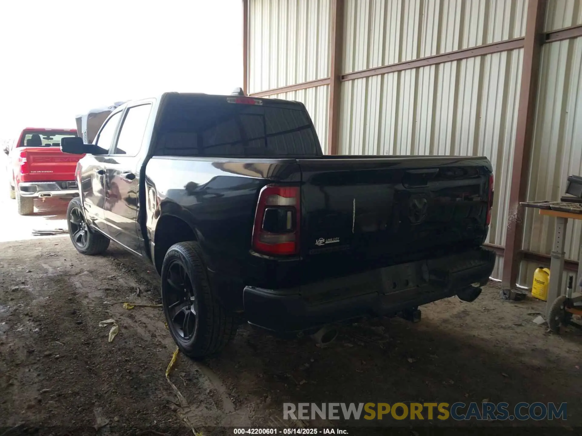 3 Photograph of a damaged car 1C6SRFFT2LN206860 RAM 1500 2020