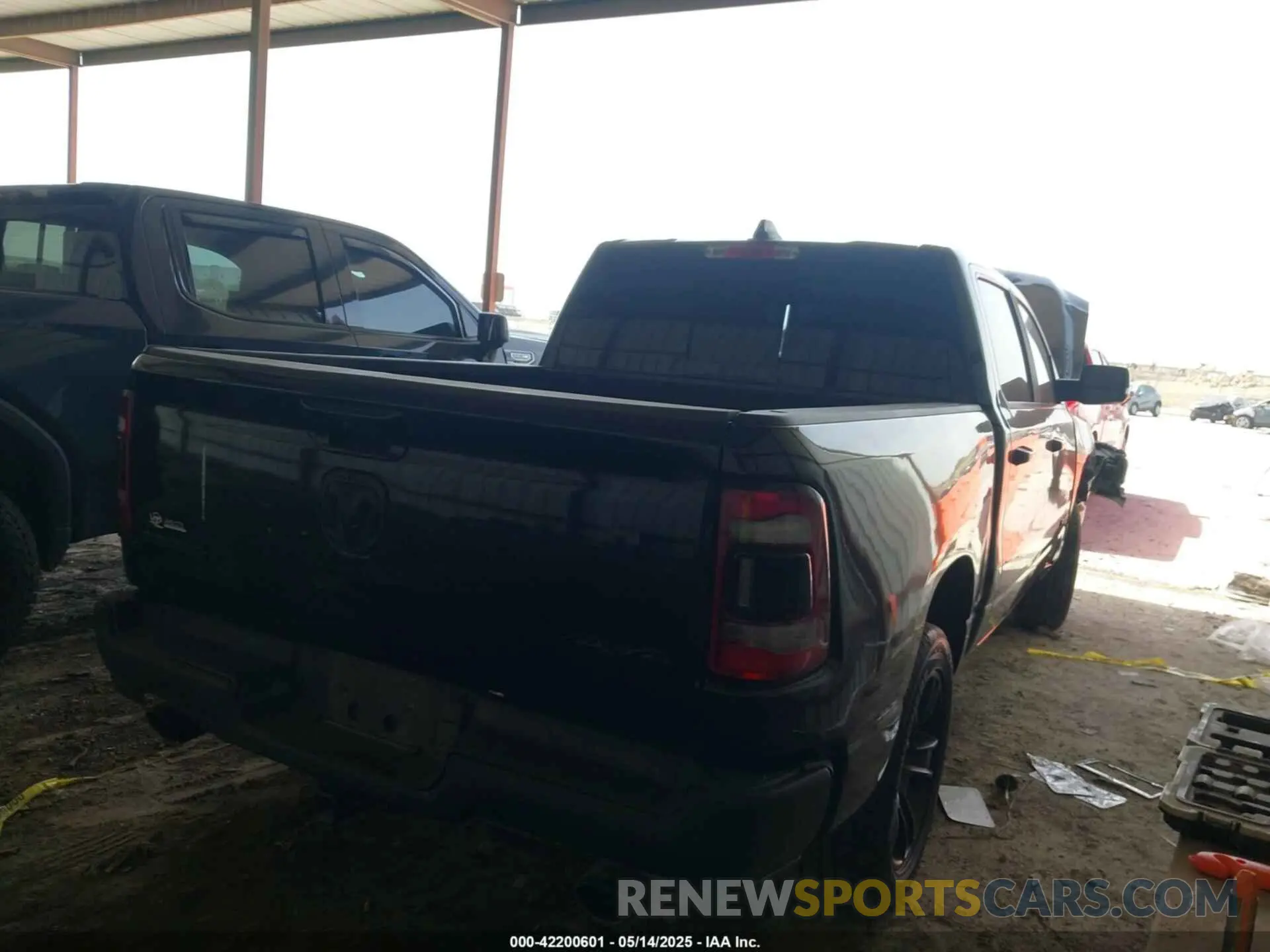 4 Photograph of a damaged car 1C6SRFFT2LN206860 RAM 1500 2020