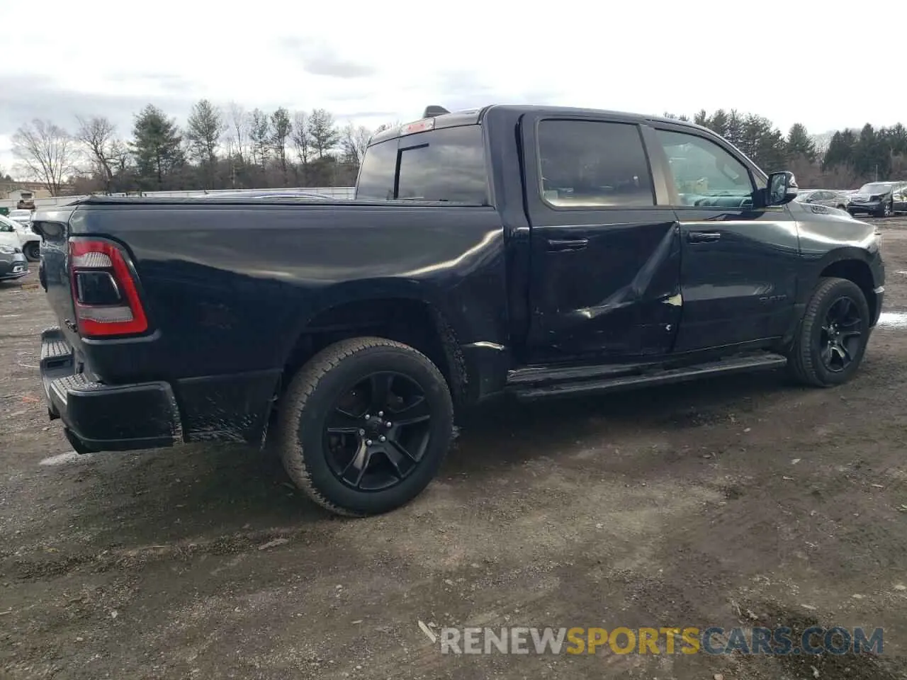 3 Photograph of a damaged car 1C6SRFFT2LN325654 RAM 1500 2020