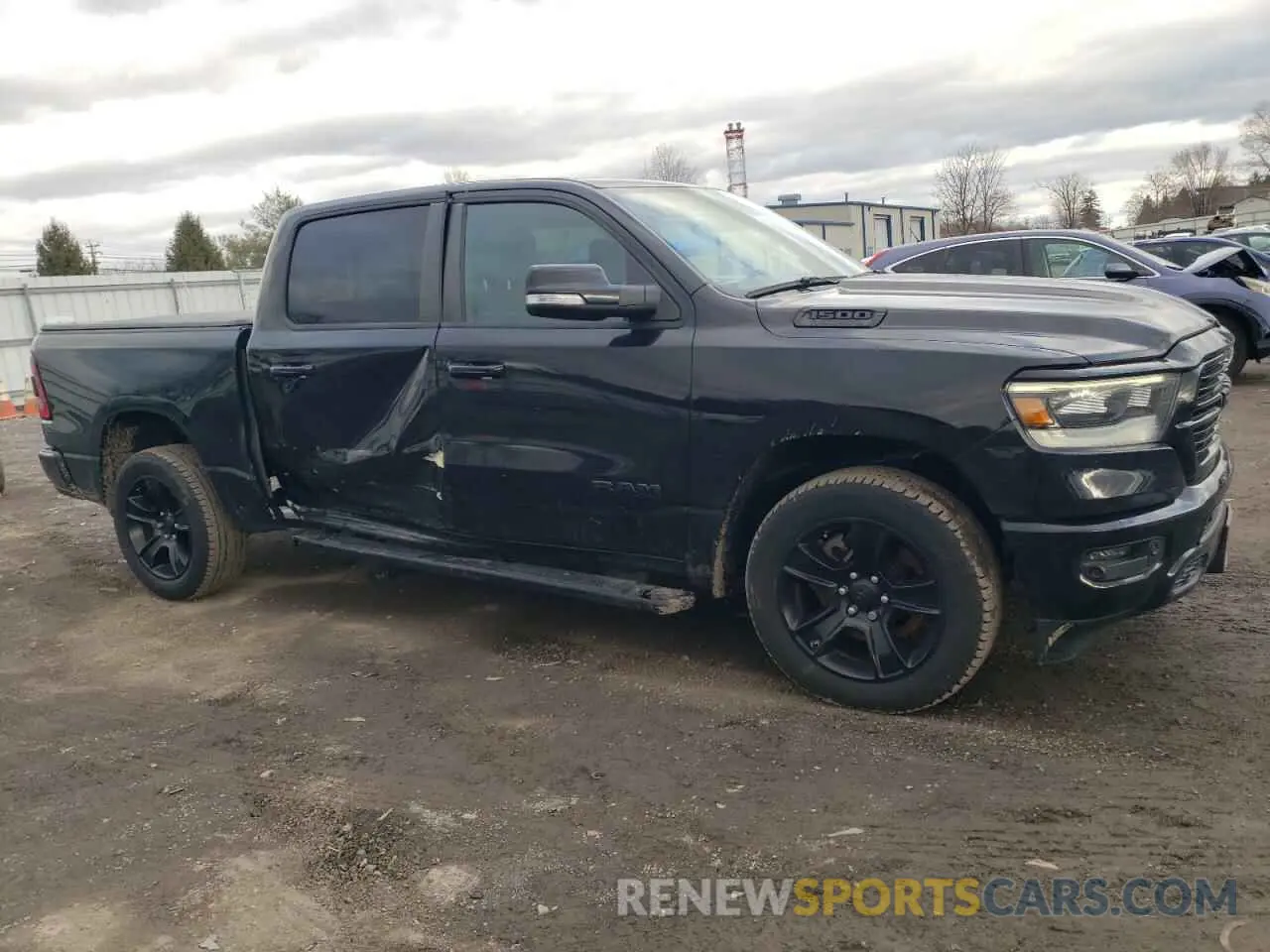 4 Photograph of a damaged car 1C6SRFFT2LN325654 RAM 1500 2020