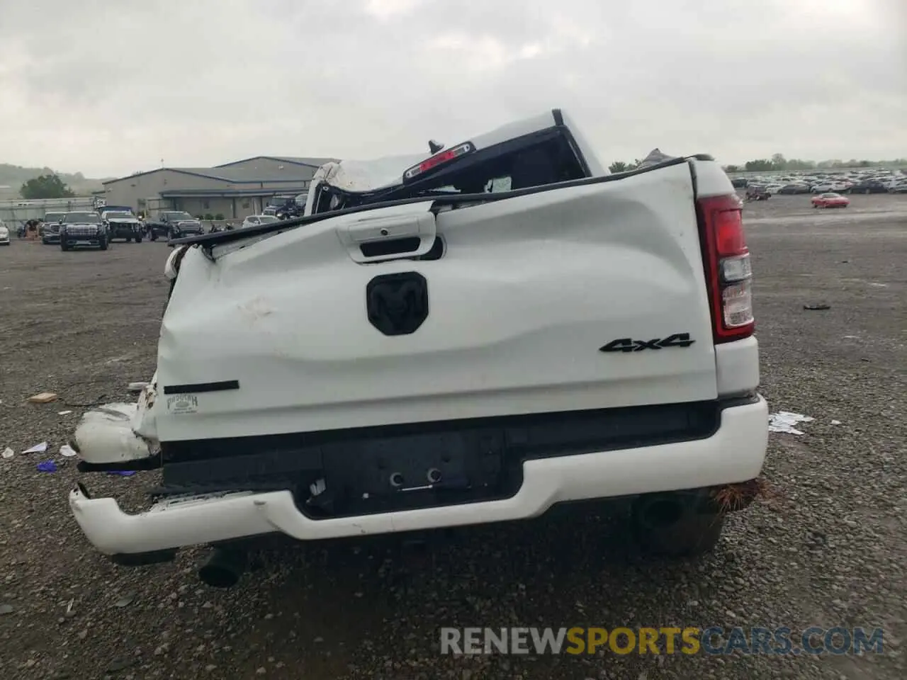 6 Photograph of a damaged car 1C6SRFFT2LN385269 RAM 1500 2020