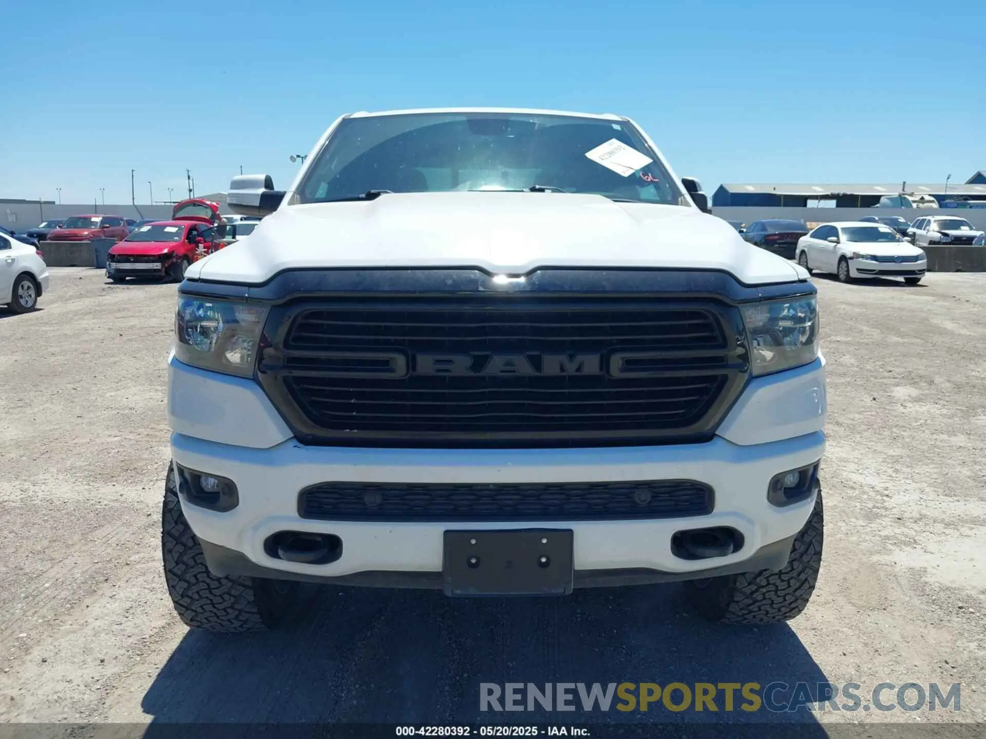 12 Photograph of a damaged car 1C6SRFFT2LN388110 RAM 1500 2020