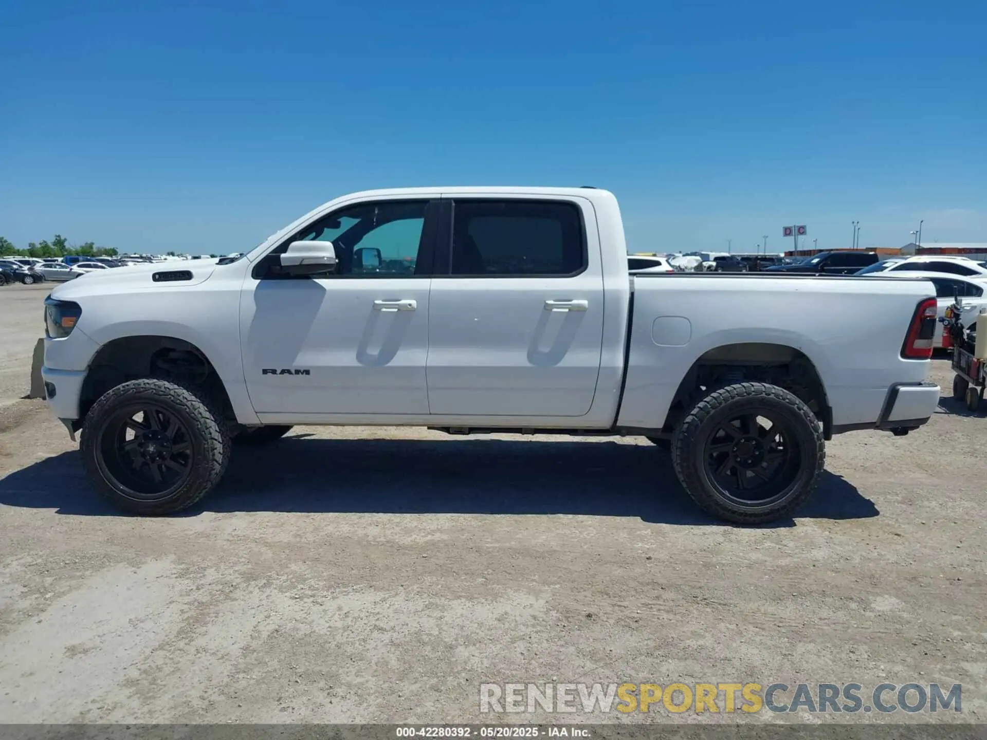 14 Photograph of a damaged car 1C6SRFFT2LN388110 RAM 1500 2020