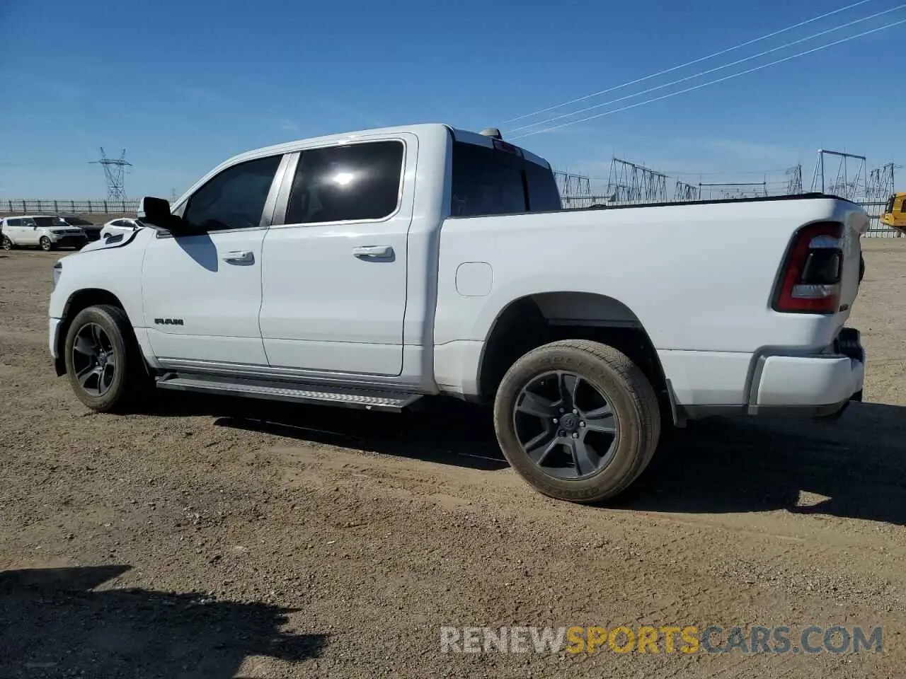 2 Photograph of a damaged car 1C6SRFFT2LN394506 RAM 1500 2020
