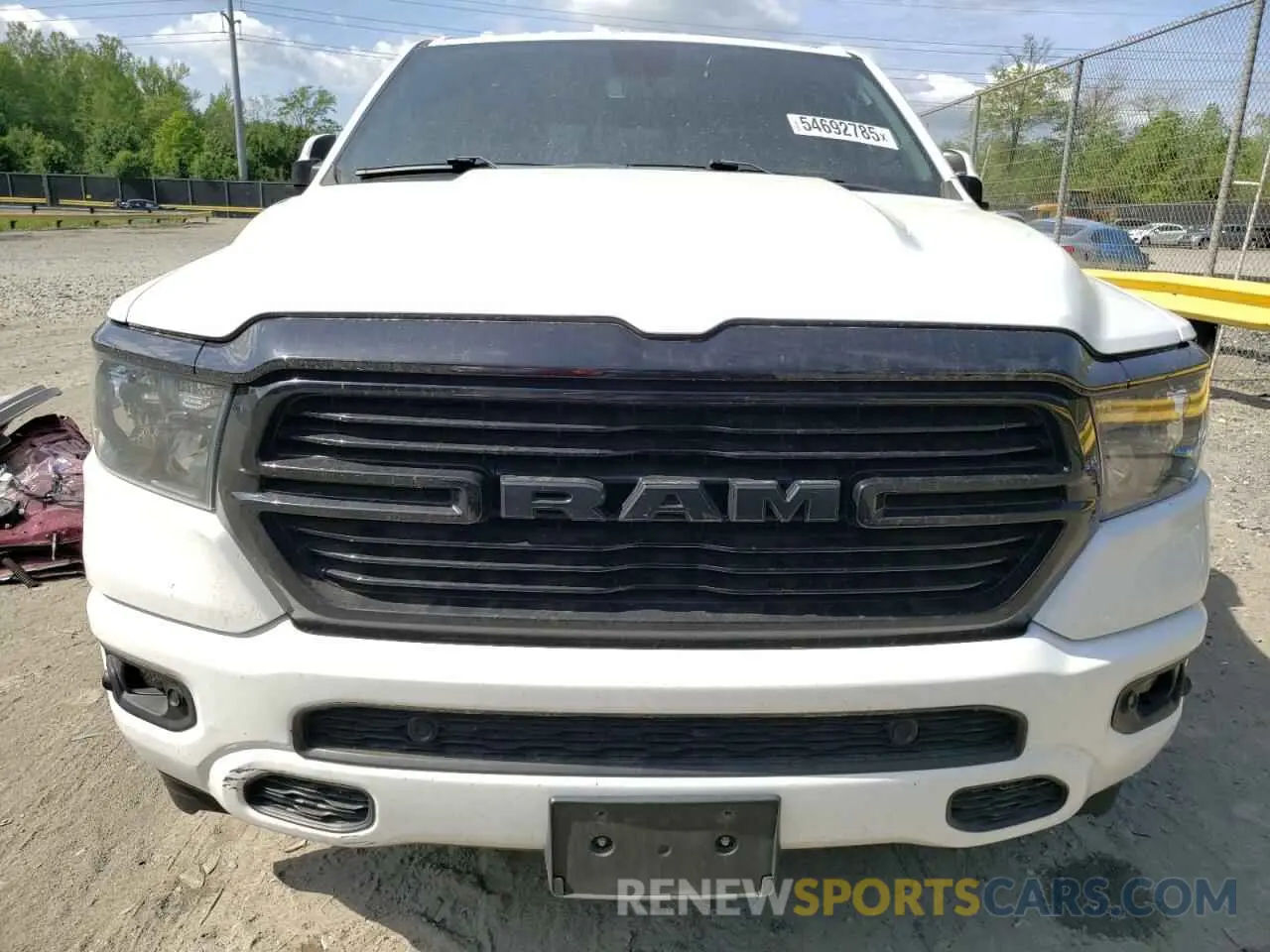5 Photograph of a damaged car 1C6SRFFT3LN102037 RAM 1500 2020