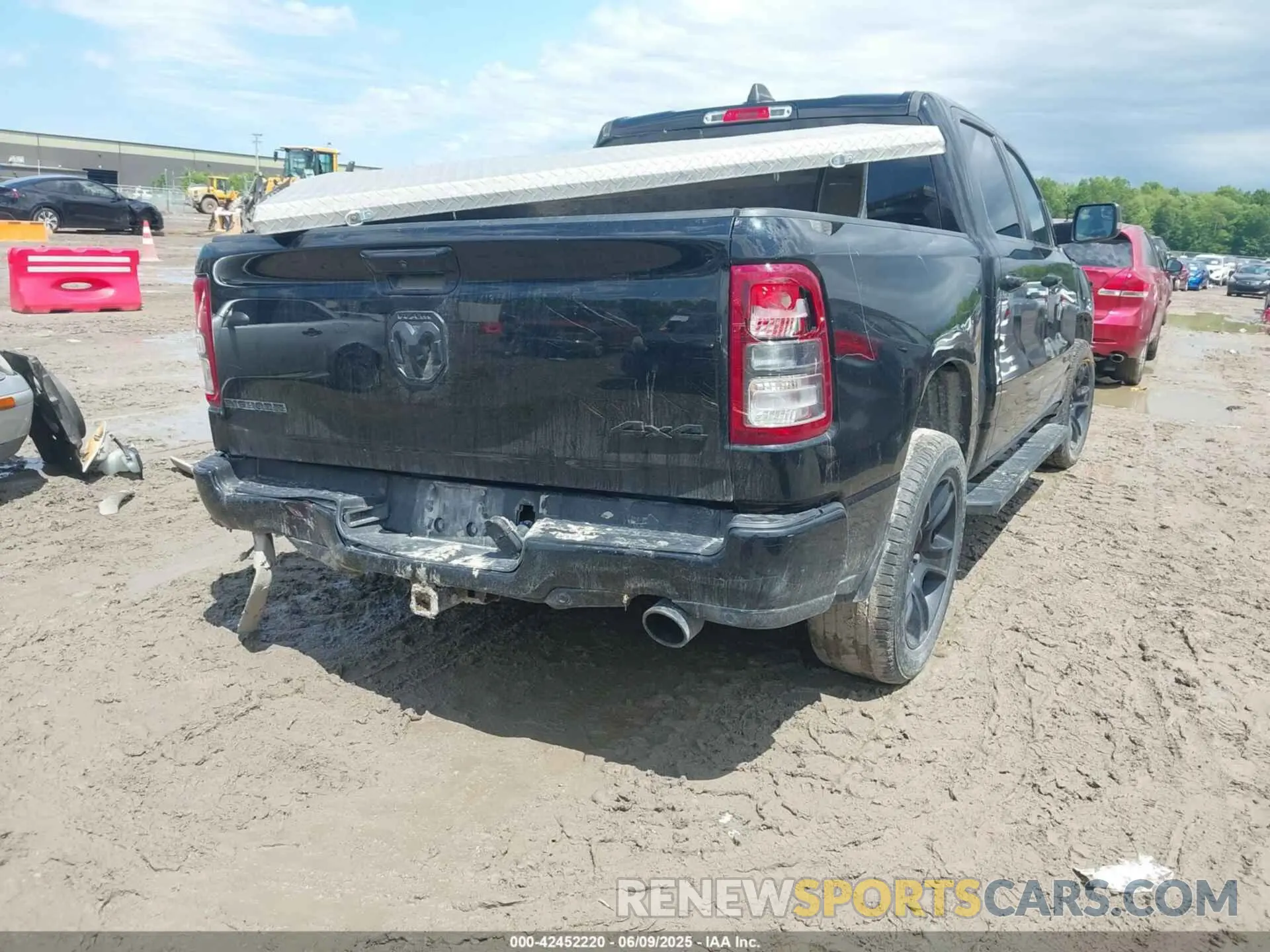 4 Photograph of a damaged car 1C6SRFFT3LN103124 RAM 1500 2020