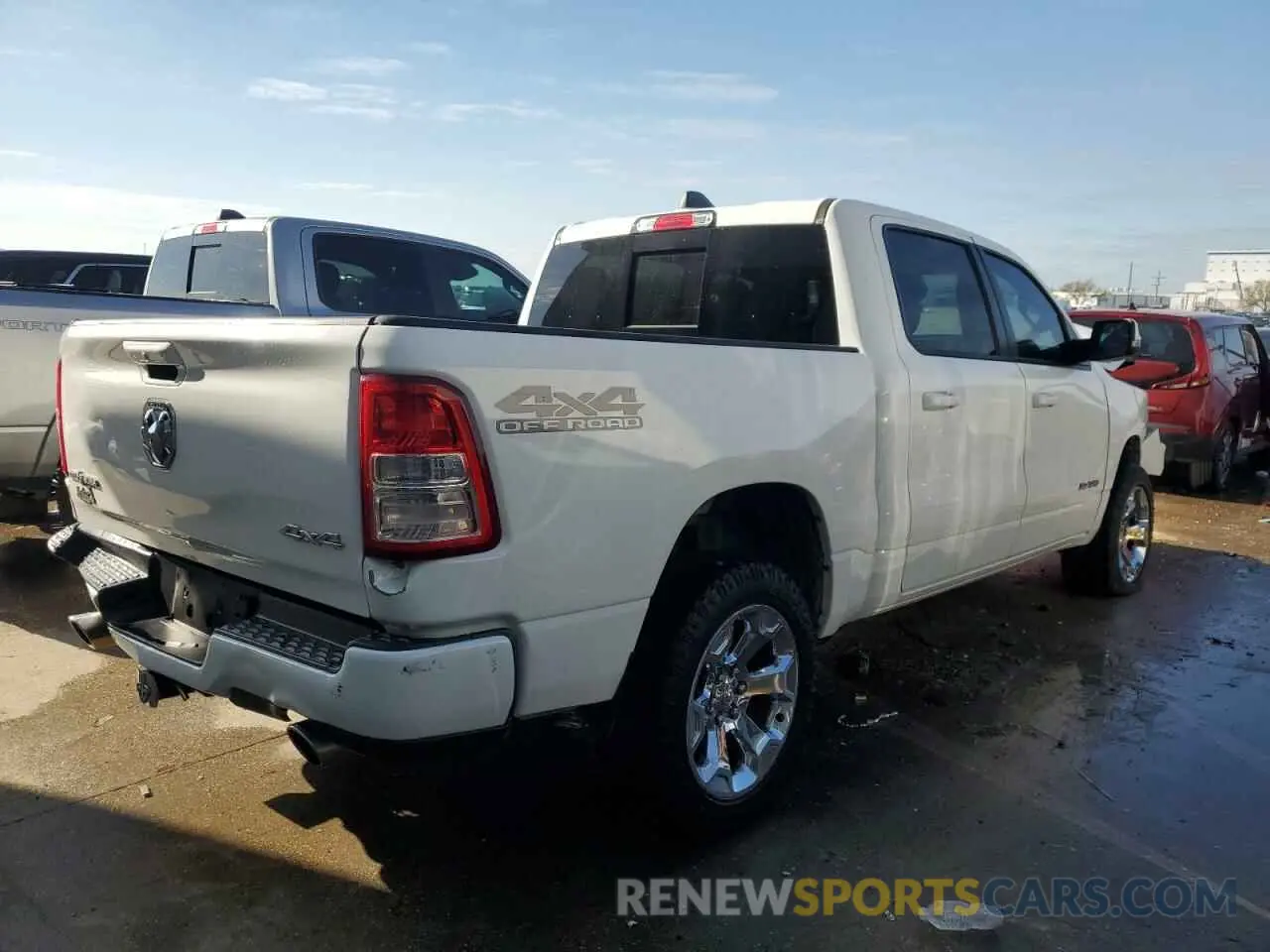 3 Photograph of a damaged car 1C6SRFFT3LN151643 RAM 1500 2020