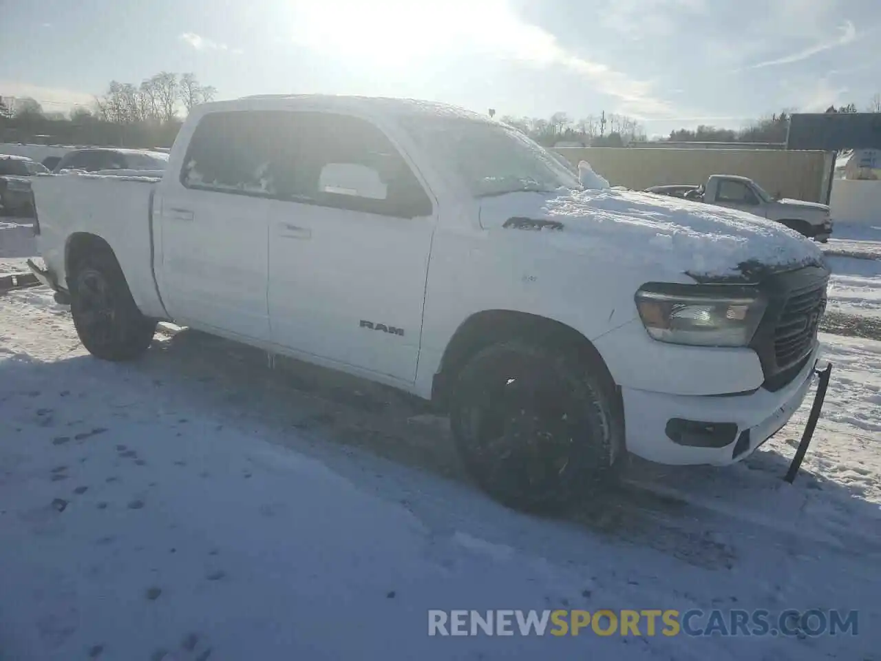 4 Photograph of a damaged car 1C6SRFFT3LN247126 RAM 1500 2020