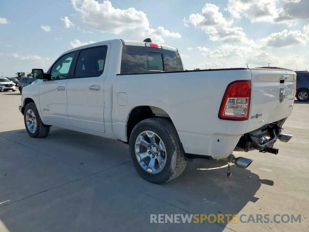 2 Photograph of a damaged car 1C6SRFFT3LN252018 RAM 1500 2020