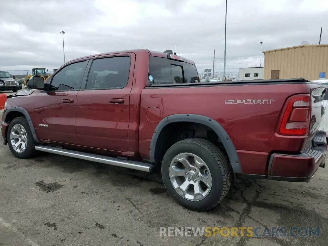 2 Photograph of a damaged car 1C6SRFFT3LN264203 RAM 1500 2020