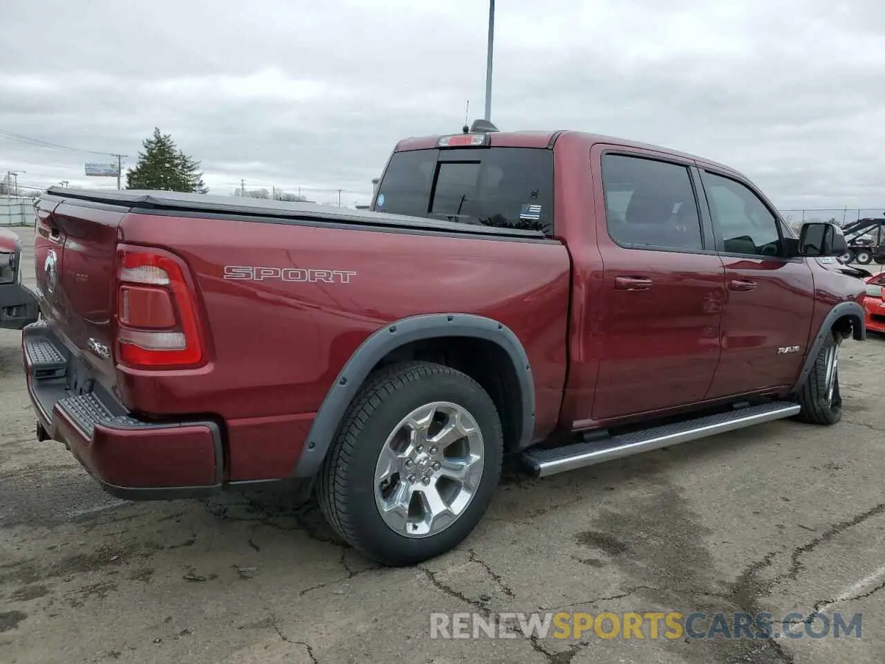 3 Photograph of a damaged car 1C6SRFFT3LN264203 RAM 1500 2020