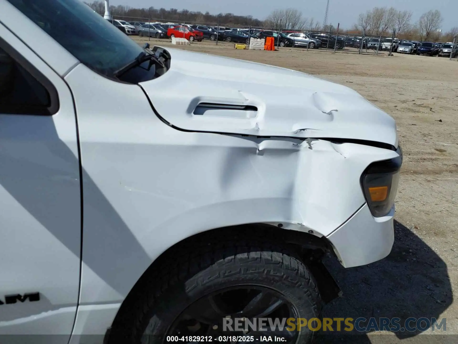 18 Photograph of a damaged car 1C6SRFFT3LN347291 RAM 1500 2020