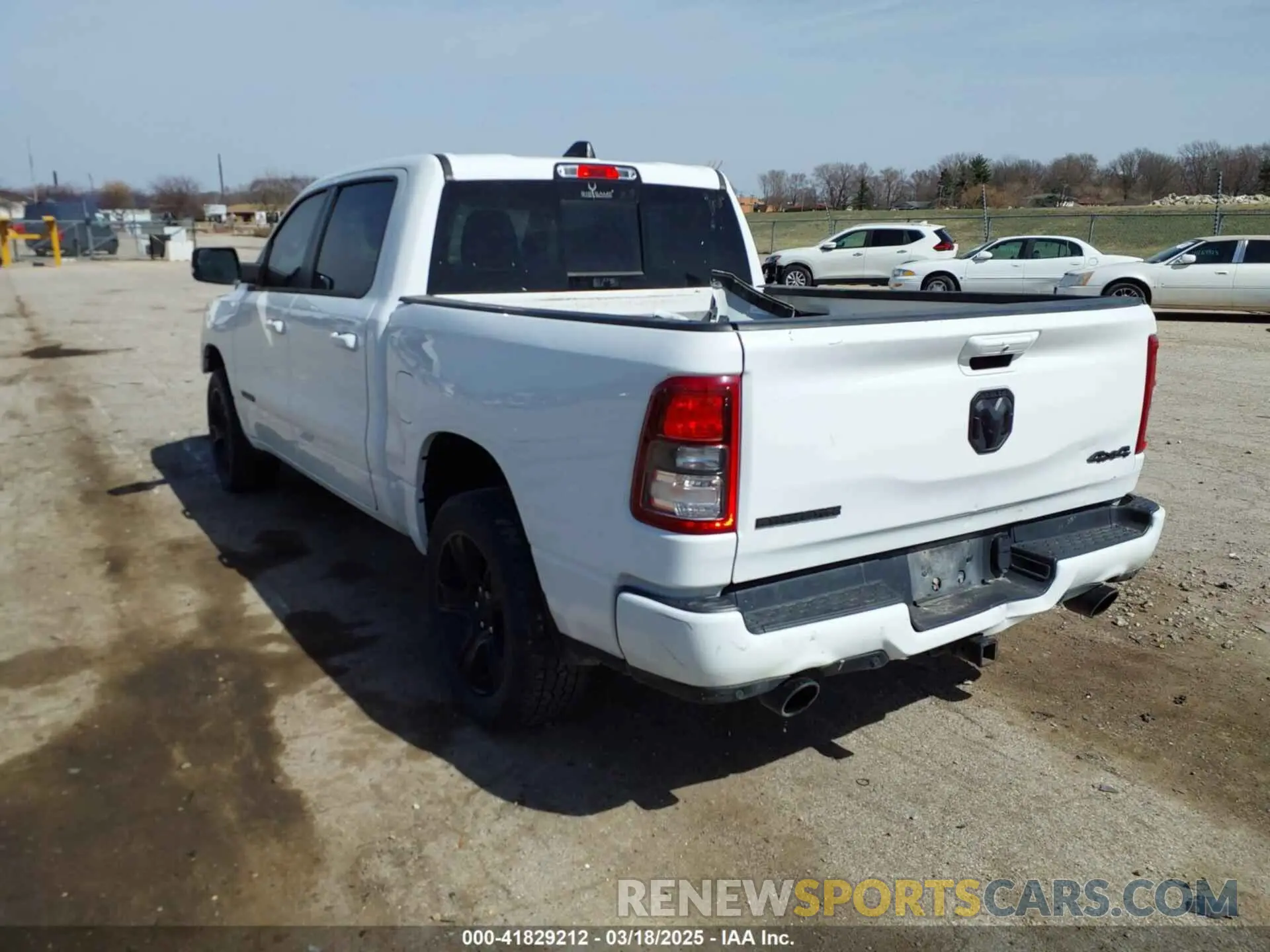 3 Photograph of a damaged car 1C6SRFFT3LN347291 RAM 1500 2020