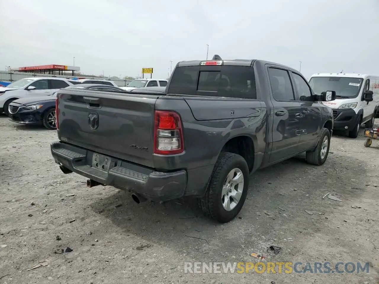 3 Photograph of a damaged car 1C6SRFFT3LN365404 RAM 1500 2020