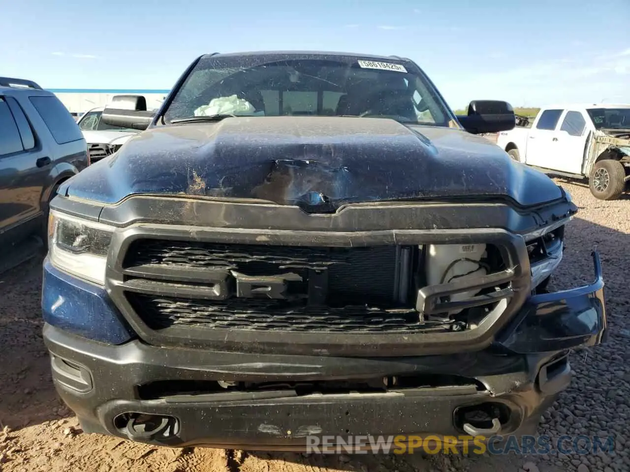 5 Photograph of a damaged car 1C6SRFFT3LN410700 RAM 1500 2020
