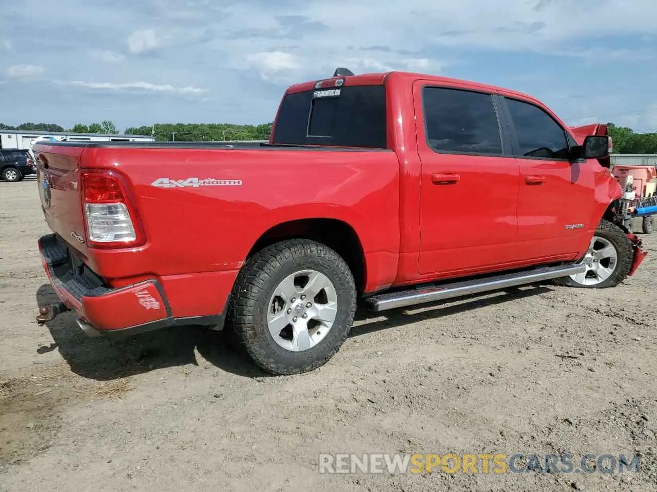 3 Photograph of a damaged car 1C6SRFFT4LN292382 RAM 1500 2020