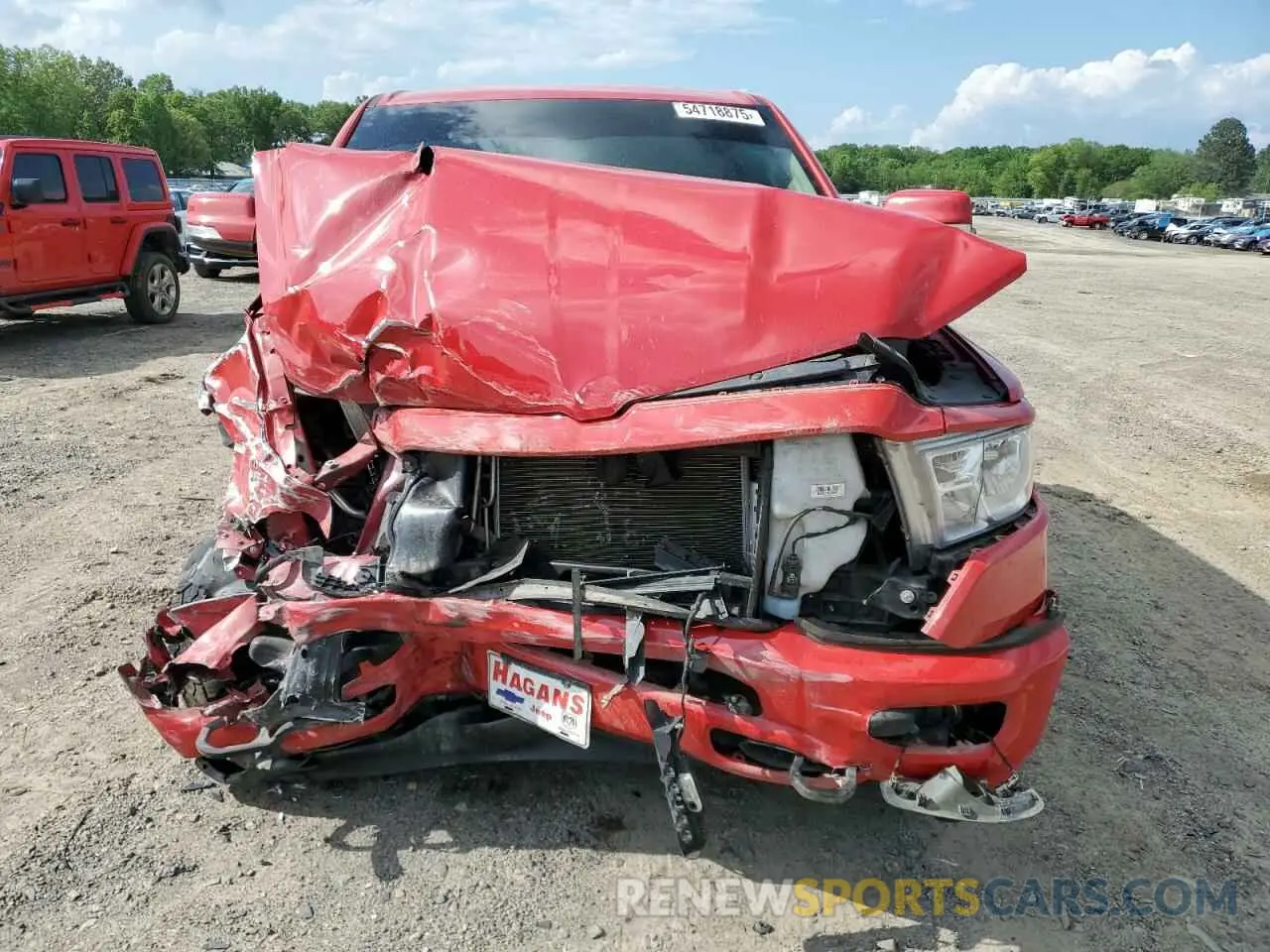5 Photograph of a damaged car 1C6SRFFT4LN292382 RAM 1500 2020