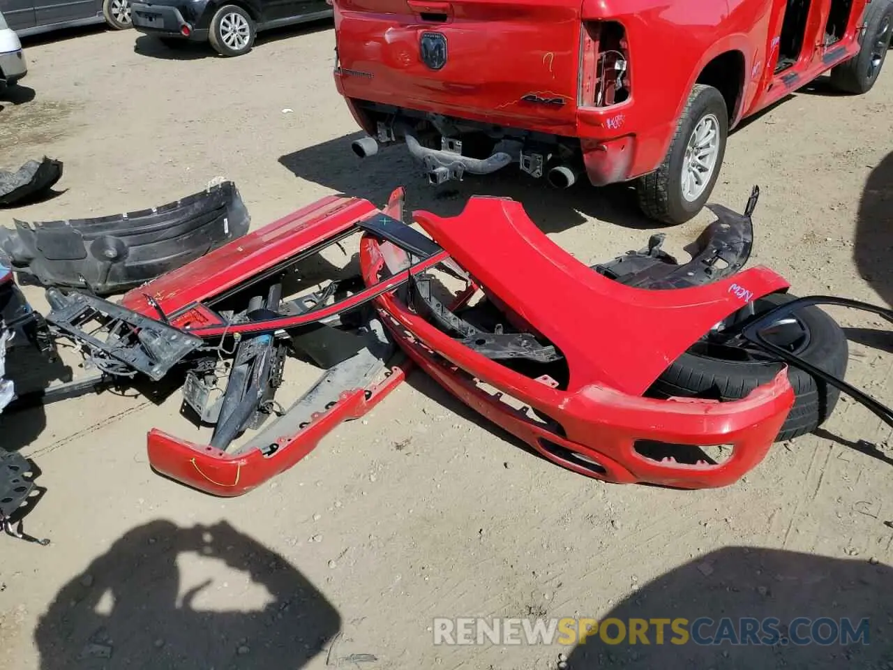 12 Photograph of a damaged car 1C6SRFFT4LN326031 RAM 1500 2020