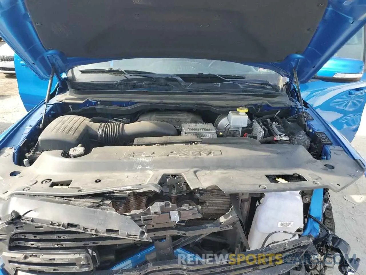11 Photograph of a damaged car 1C6SRFFT4LN345243 RAM 1500 2020