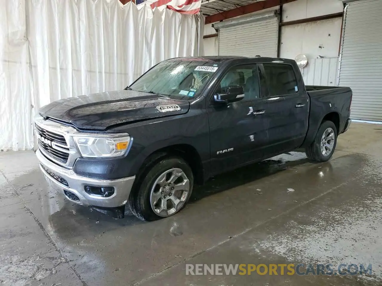 1 Photograph of a damaged car 1C6SRFFT4LN398640 RAM 1500 2020