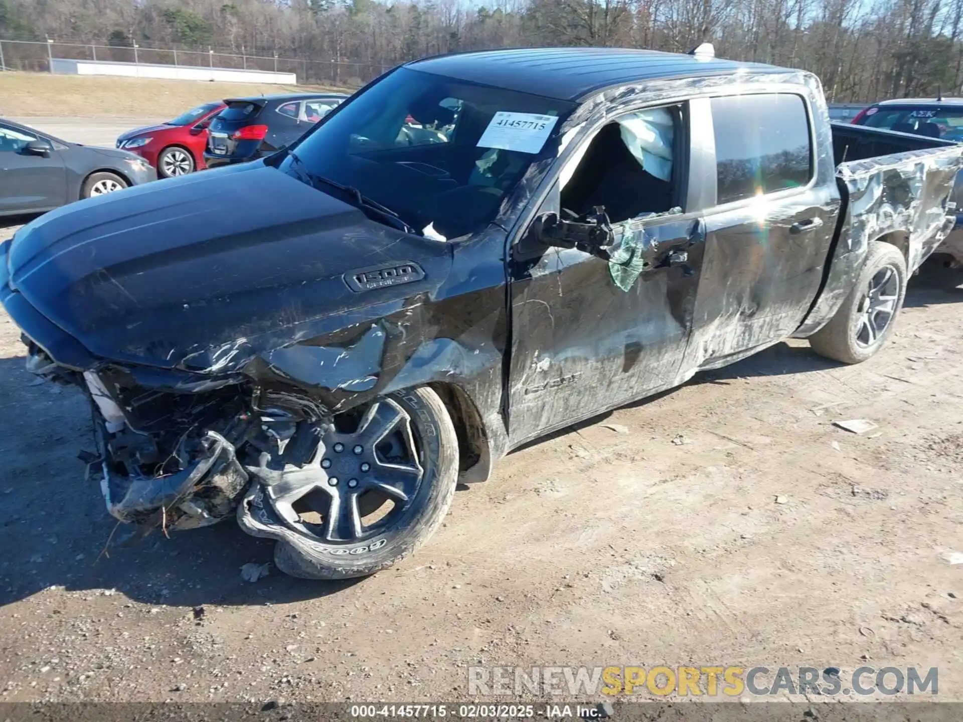 6 Photograph of a damaged car 1C6SRFFT5LN330864 RAM 1500 2020