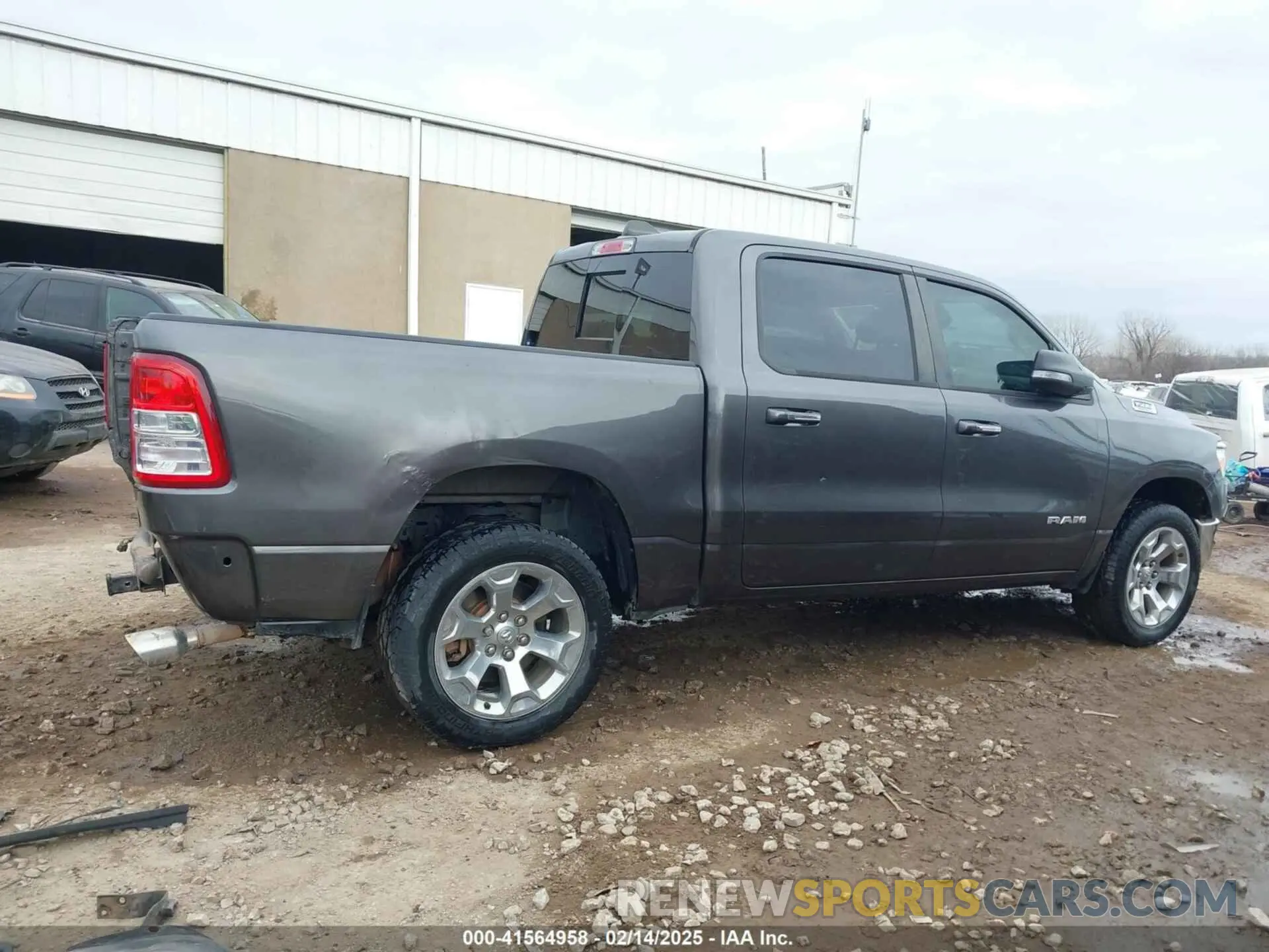 14 Photograph of a damaged car 1C6SRFFT6LN146789 RAM 1500 2020
