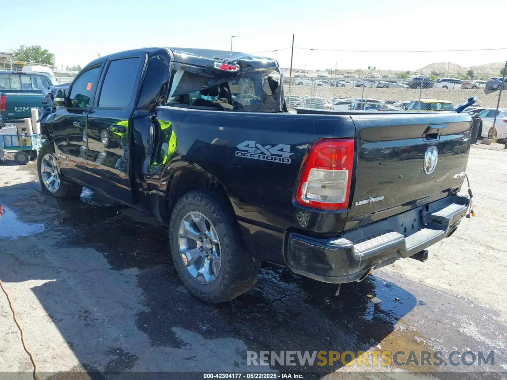 3 Photograph of a damaged car 1C6SRFFT6LN173474 RAM 1500 2020