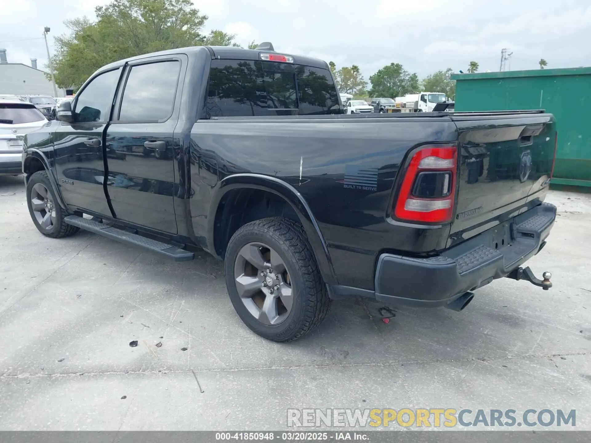 3 Photograph of a damaged car 1C6SRFFT6LN285109 RAM 1500 2020