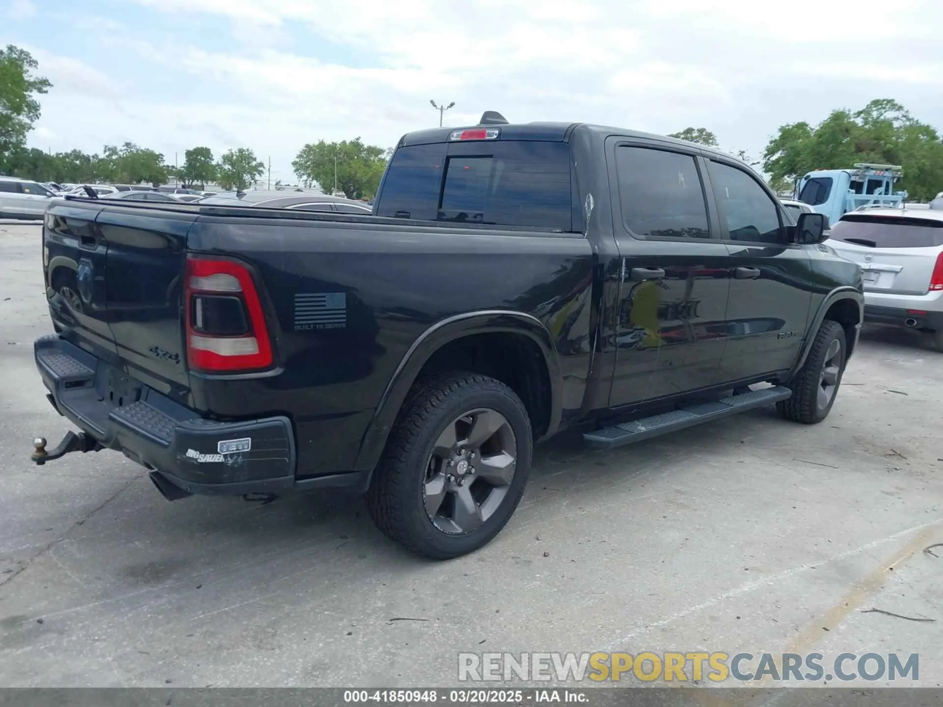 4 Photograph of a damaged car 1C6SRFFT6LN285109 RAM 1500 2020