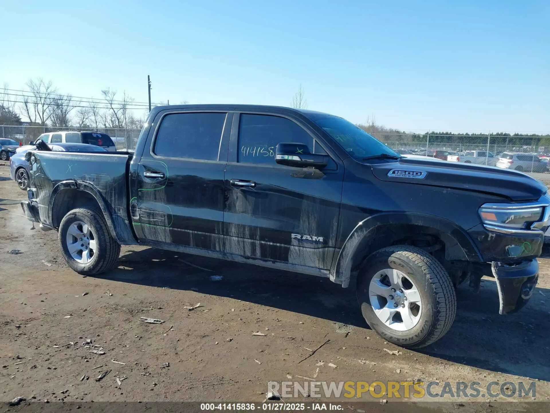 13 Photograph of a damaged car 1C6SRFFT6LN286339 RAM 1500 2020