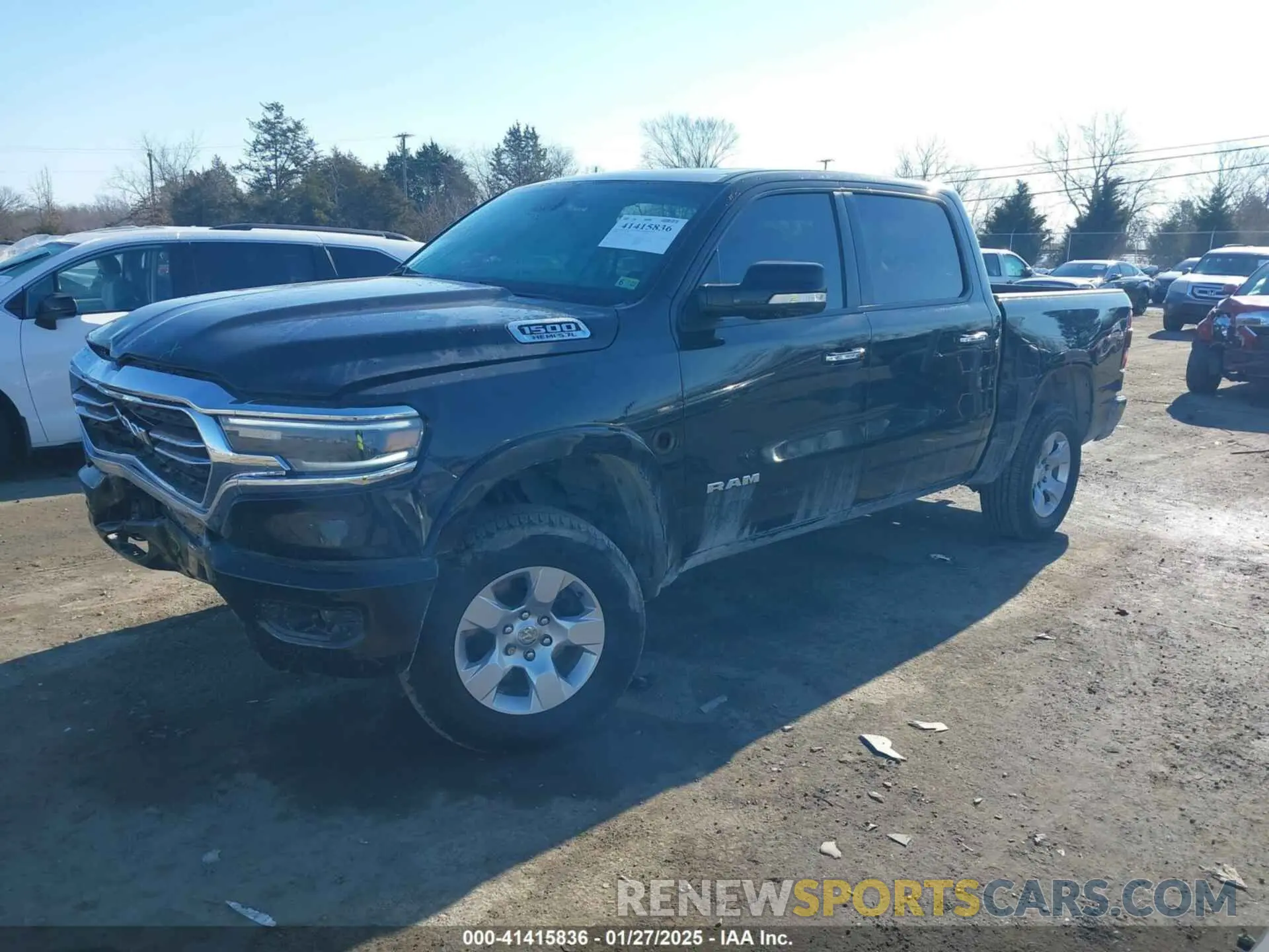 2 Photograph of a damaged car 1C6SRFFT6LN286339 RAM 1500 2020